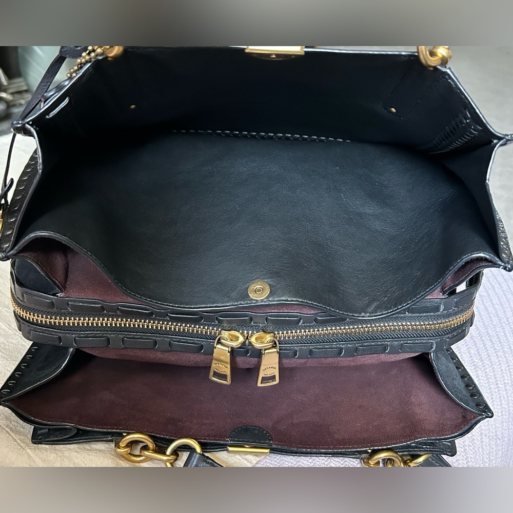 COACH Dreamer 34 Whipstitch Shoulder Bag - Picture 13 of 17